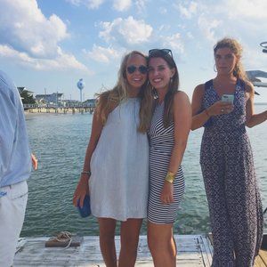 MINKPINK Striped Halter Sundress